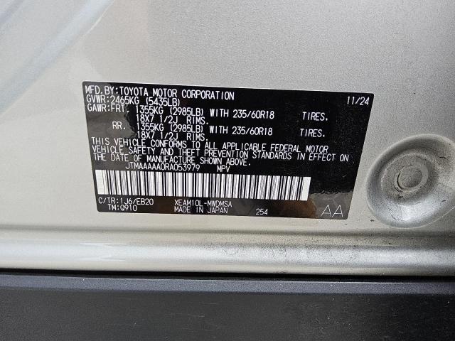 2024 TOYOTA BZ4X XLE JTMAAAAA0RA053979