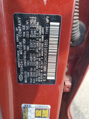 2019 HYUNDAI TUCSON SE KM8J2CA41KU051855