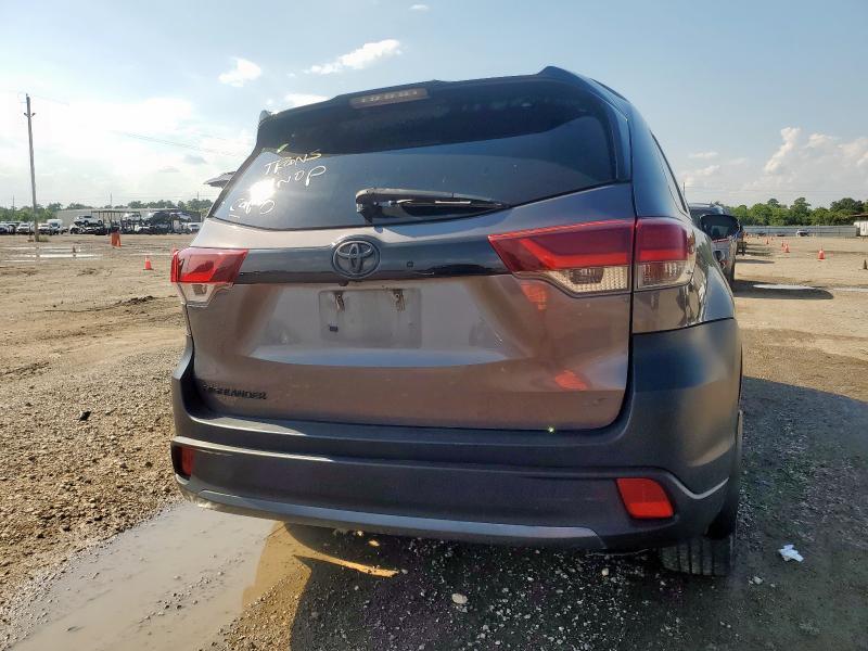 2019 TOYOTA HIGHLANDER 5TDKZRFH5KS318535