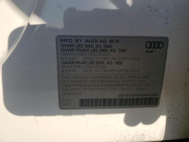 2017 AUDI Q5 PREMIUM #3302687033