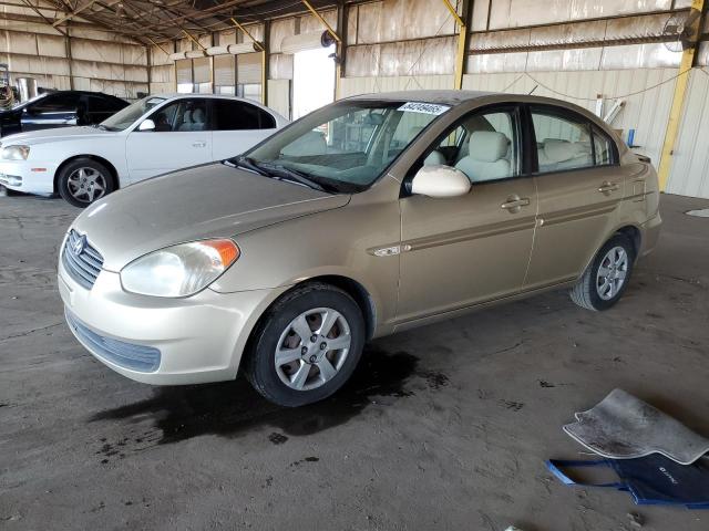 HYUNDAI ACCENT GLS 2007 gold  gas KMHCN46C57U165466 photo #1