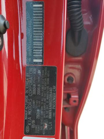 2016 KIA FORTE LX - KNAFK4A66G5586440
