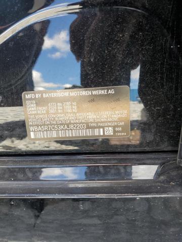 2019 BMW 330XI WBA5R7C53KAJ82203