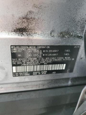 2019 TOYOTA RAV4 XLE - JTMW1RFV6KD509519