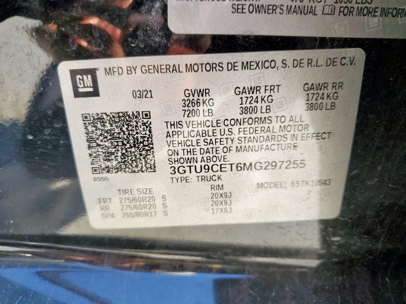 2021 GMC SIERRA K15 #3284166566