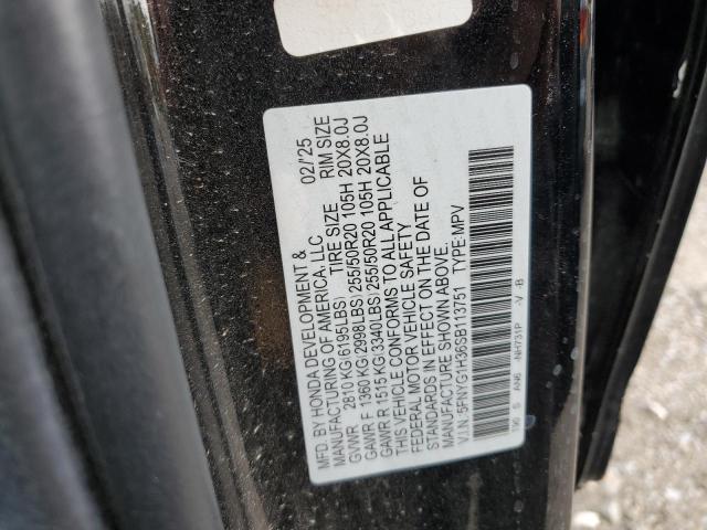 2025 HONDA PILOT SPORT 5FNYG1H36SB113751