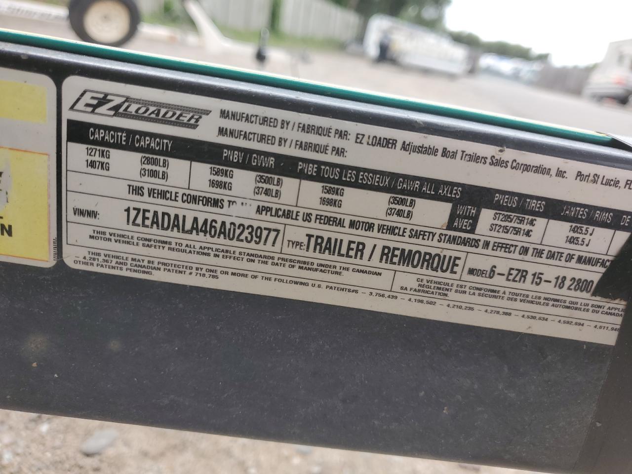 Lot #3279695913 2005 CRESTLINER BOAT