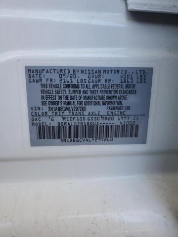 2020 NISSAN SENTRA SV - 3N1AB8CV4LY297260