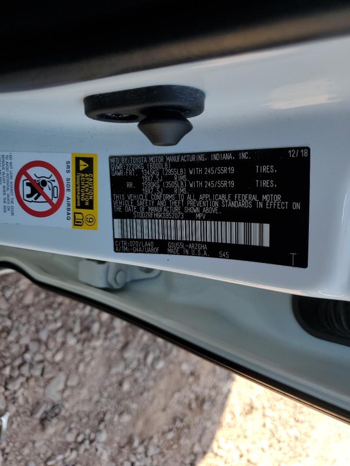 Lot #3310776957 2019 TOYOTA HIGHLANDER