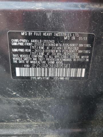 2014 SUBARU FORESTER 2.5I #3281452015