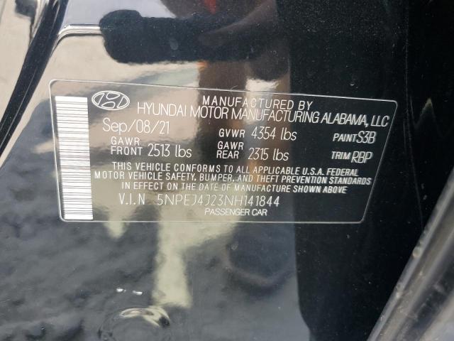 2022 HYUNDAI SONATA SEL - 5NPEJ4J23NH141844