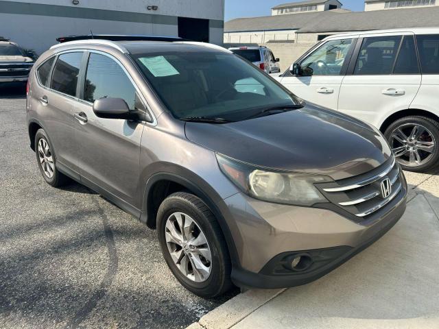 HOND CR-V EXL 2012 gray 4dr spor gas 5J6RM3H78CL045442 photo #1