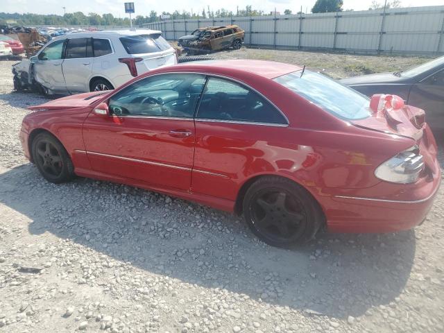 MERCEDES-BENZ CLK 500 2005 red  gas WDBTJ75J85F138215 photo #4