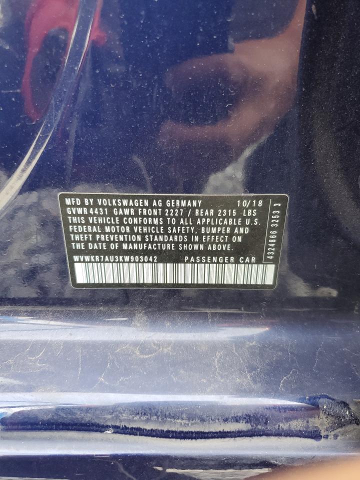 VOLKSWAGEN E-GOLF SE