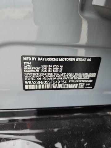 2025 BMW 430I GRAN WBA23FB05SFU49154