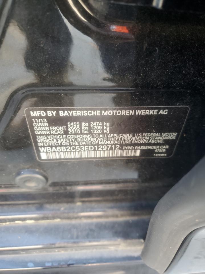 BMW 6 SERIES GRAN COUPE I GRAN COUPE