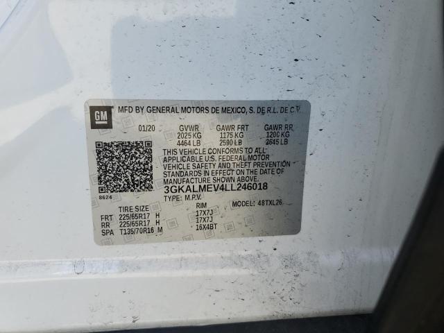2020 GMC TERRAIN SLE 3GKALMEV4LL246018
