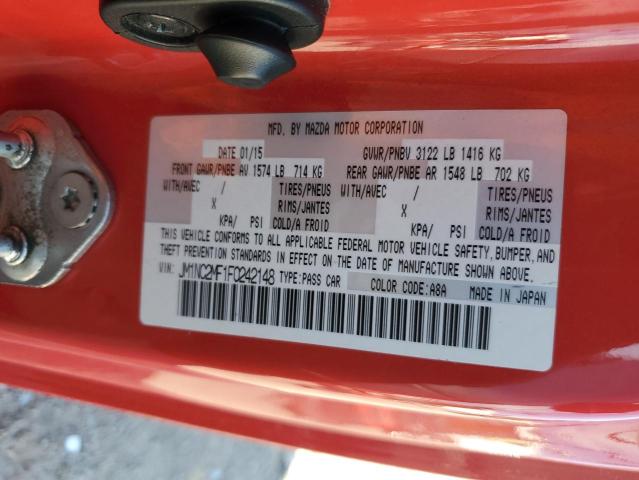 2015 MAZDA MX-5 MIATA - JM1NC2MF1F0242148