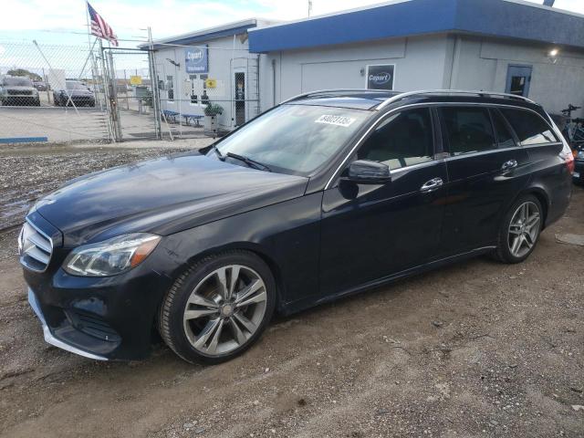 MERCEDES-BENZ E 350 4MAT 2016 black station gas WDDHH8JB9GB190847 photo #1