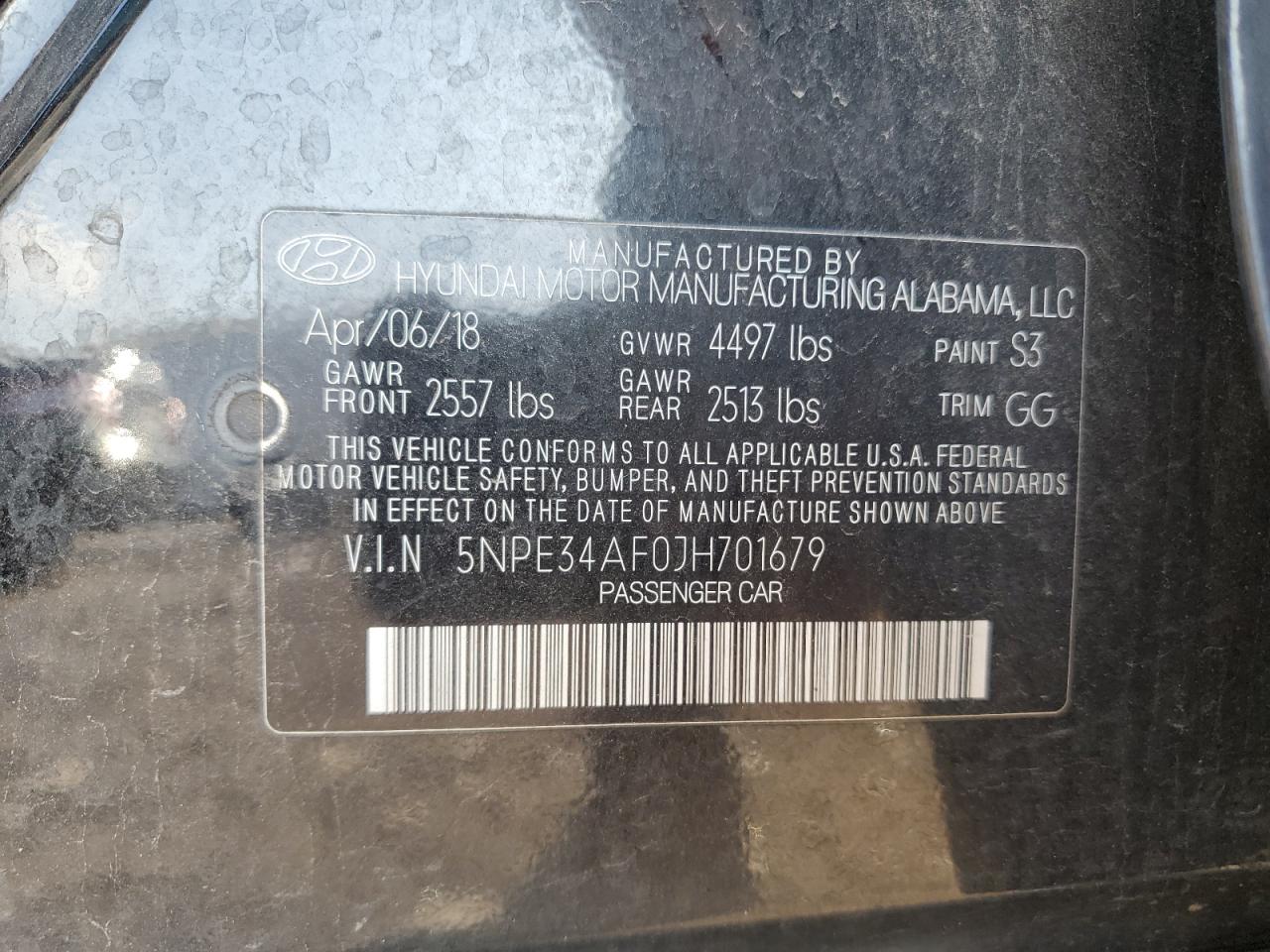 HYUNDAI SONATA SPORT