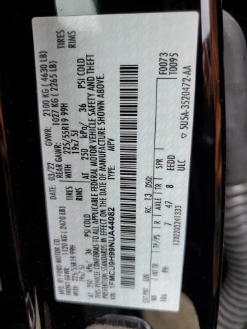 2022 FORD ESCAPE SEL #3292535688