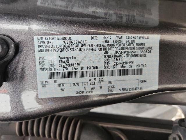 2012 FORD FOCUS TITA - 1FAHP3N24CL389826