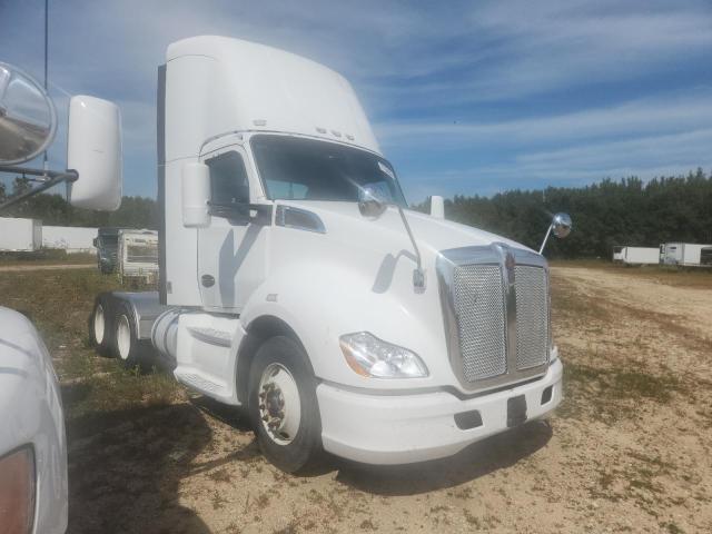 KENWORTH T680 2014 white tractor diesel 1XKYD49X7EJ412887 photo #1