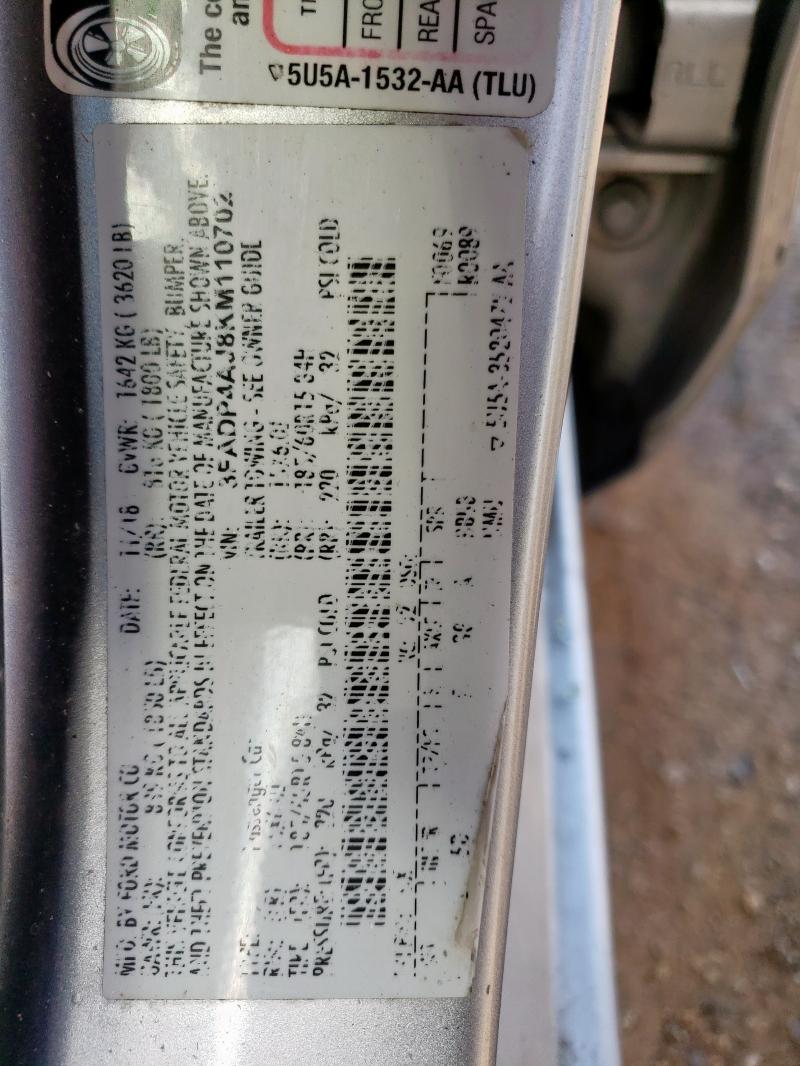 2019 FORD FIESTA S #3298017161