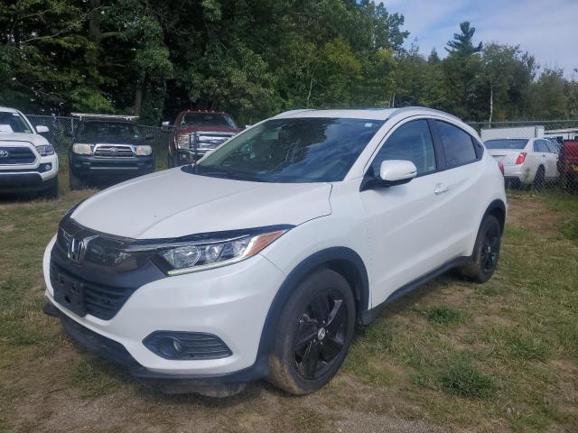 HOND HR-V EX 2022 white  gas 3CZRU6H5XNM729040 photo #3