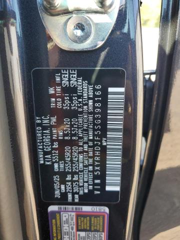 2025 KIA SORENTO EX - 5XYRHDJF5SG398166