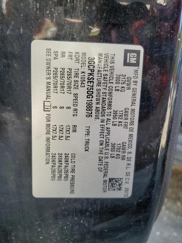 2013 CHEVROLET SILVERADO - 3GCPKSE75DG198876