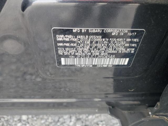 2018 SUBARU FORESTER 2 JF2SJAJC1JH504548