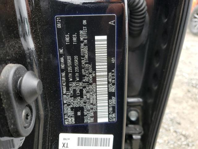 2021 TOYOTA HIGHLANDER 5TDLZRBH8MS146899