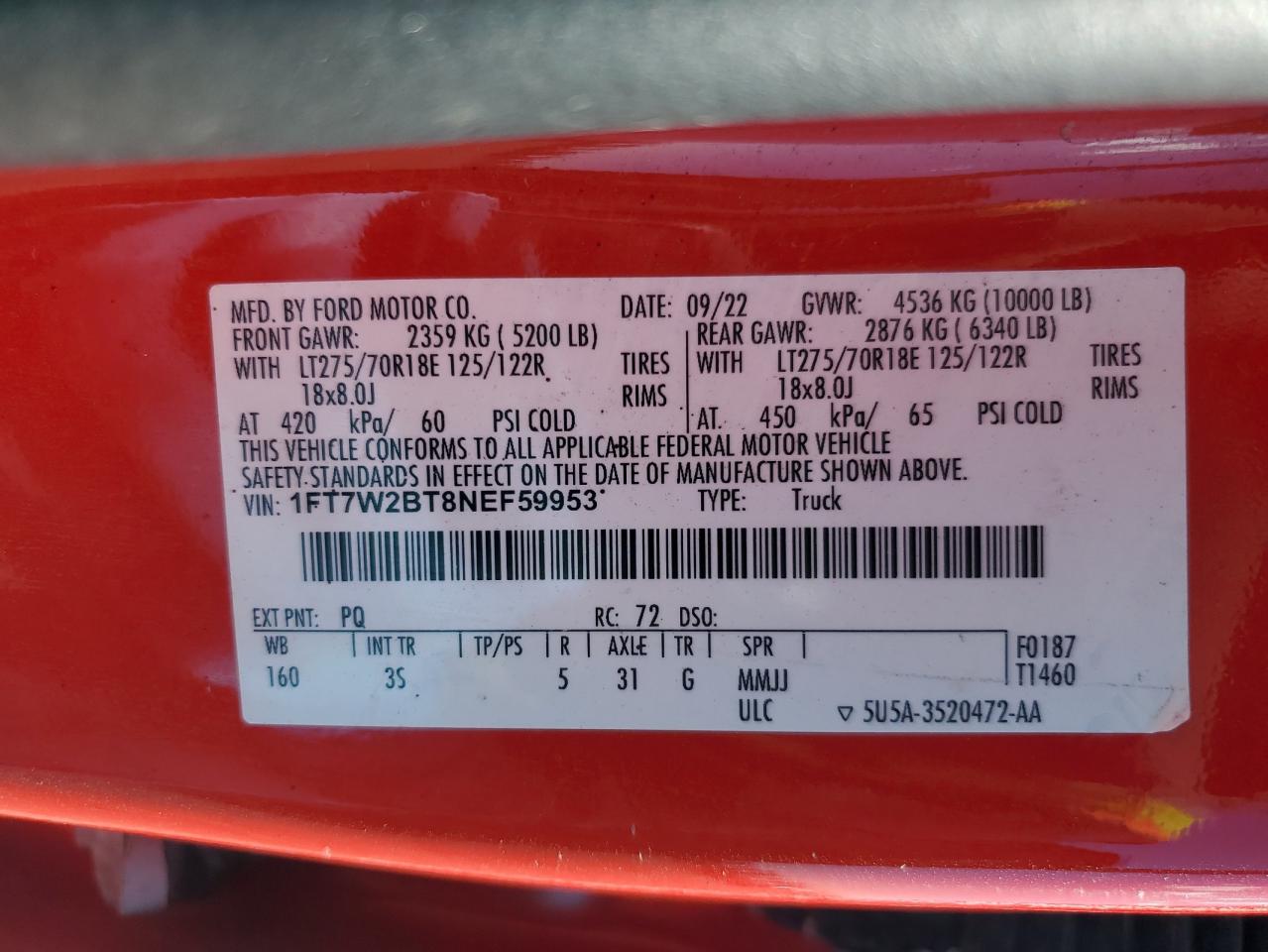 FORD F-250 SUPER DUTY