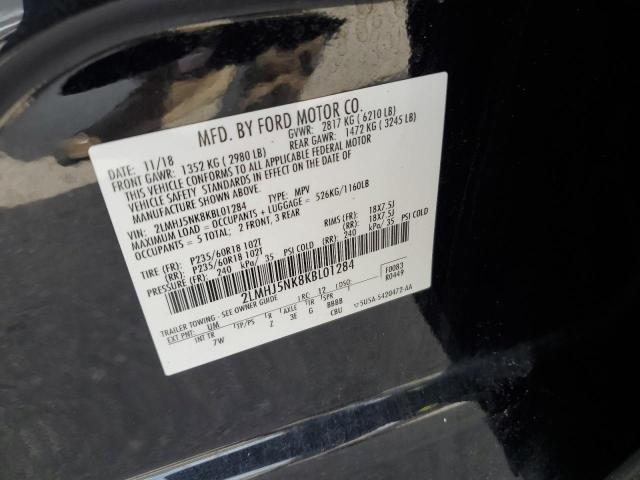 2019 LINCOLN MKT 2LMHJ5NK8KBL01284