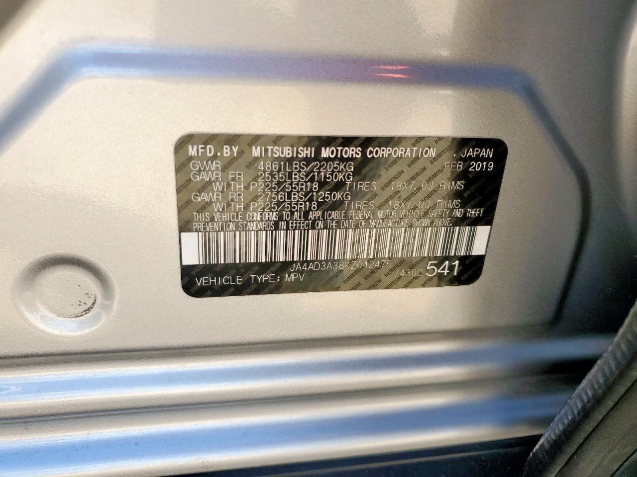 MITSUBISHI OUTLANDER SE