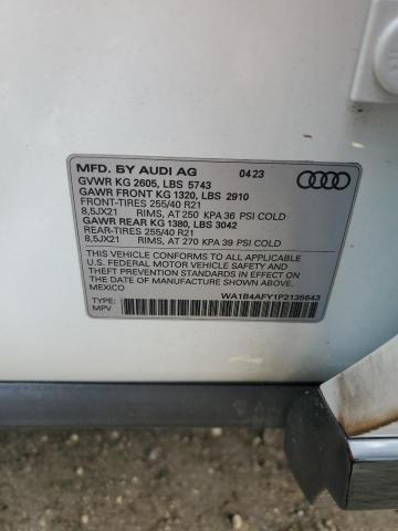 2023 AUDI SQ5 PREMIUM PLUS - WA1B4AFY1P2135643