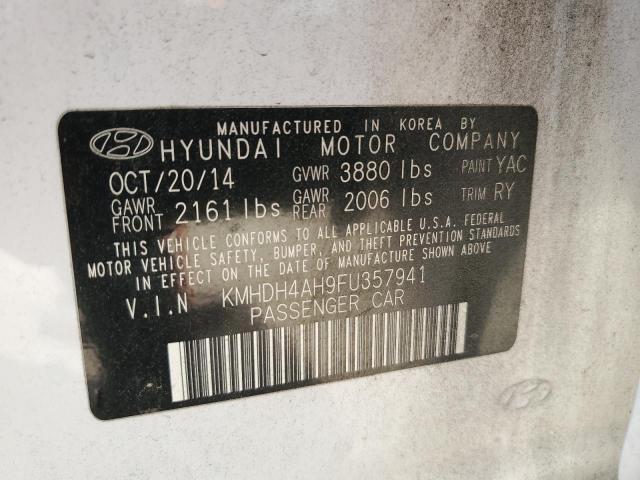 2015 HYUNDAI ELANTRA SE - KMHDH4AH9FU357941