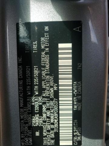 2023 LEXUS RX 500H F SPORT 2T2BCMEA9PC005377