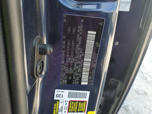 2018 TOYOTA SIENNA XLE 5TDYZ3DCXJS965509