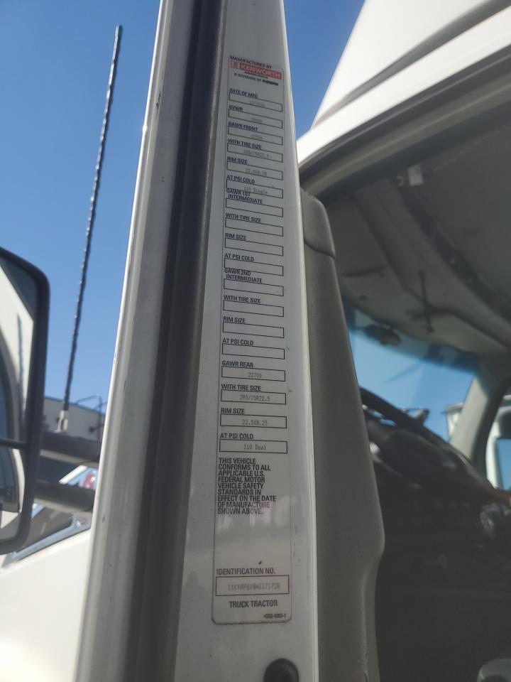 Lot #3266057325 2017 KENWORTH CONSTRUCTI