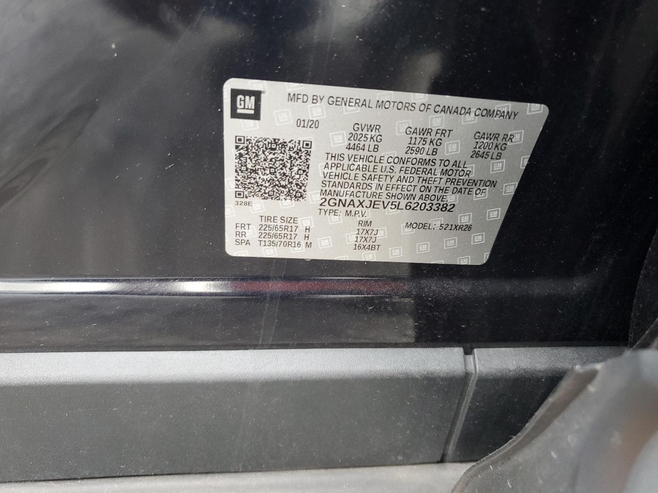 CHEVROLET EQUINOX LT