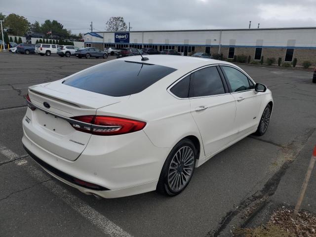 FORD FUSION TIT 2017 white sedan 4d hybrid engine 3FA6P0SU2HR161103 photo #4