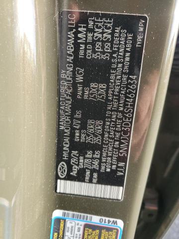 2025 HYUNDAI TUCSON SEL 5NMJC3DE6SH462634