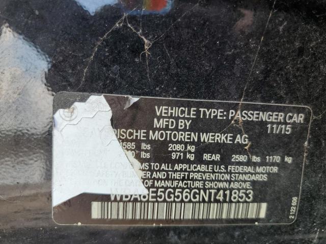 2016 BMW 320 XI WBA8E5G56GNT41853