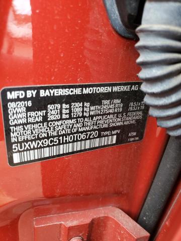 2017 BMW X3 XDRIVE28I 5UXWX9C51H0T06720