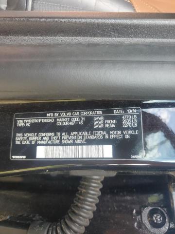 2015 VOLVO S60 PREMIE YV1612TK1F1349343