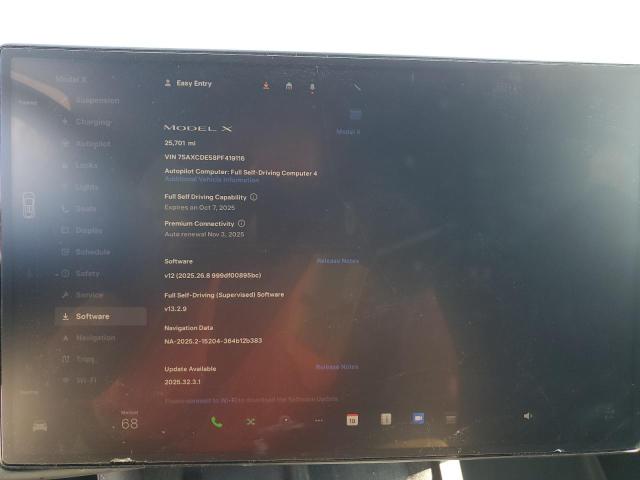 2023 TESLA MODEL X 7SAXCDE58PF419116