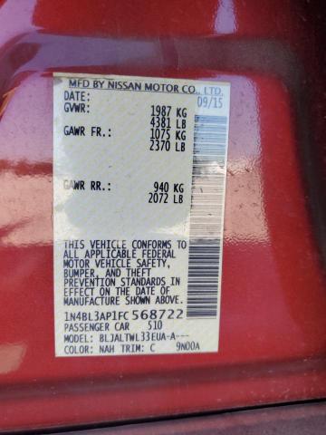 2015 NISSAN ALTIMA 3.5 - 1N4BL3AP1FC568722