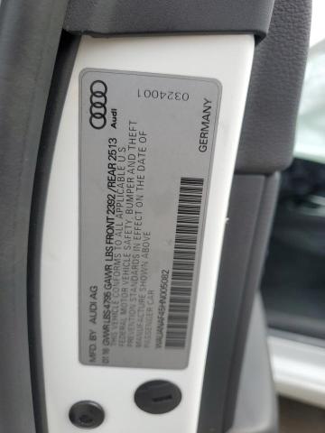 2017 AUDI A4 PREMIUM WAUANAF45HN005082